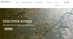 Desktop Screenshot of hanatour.trekksoft.com